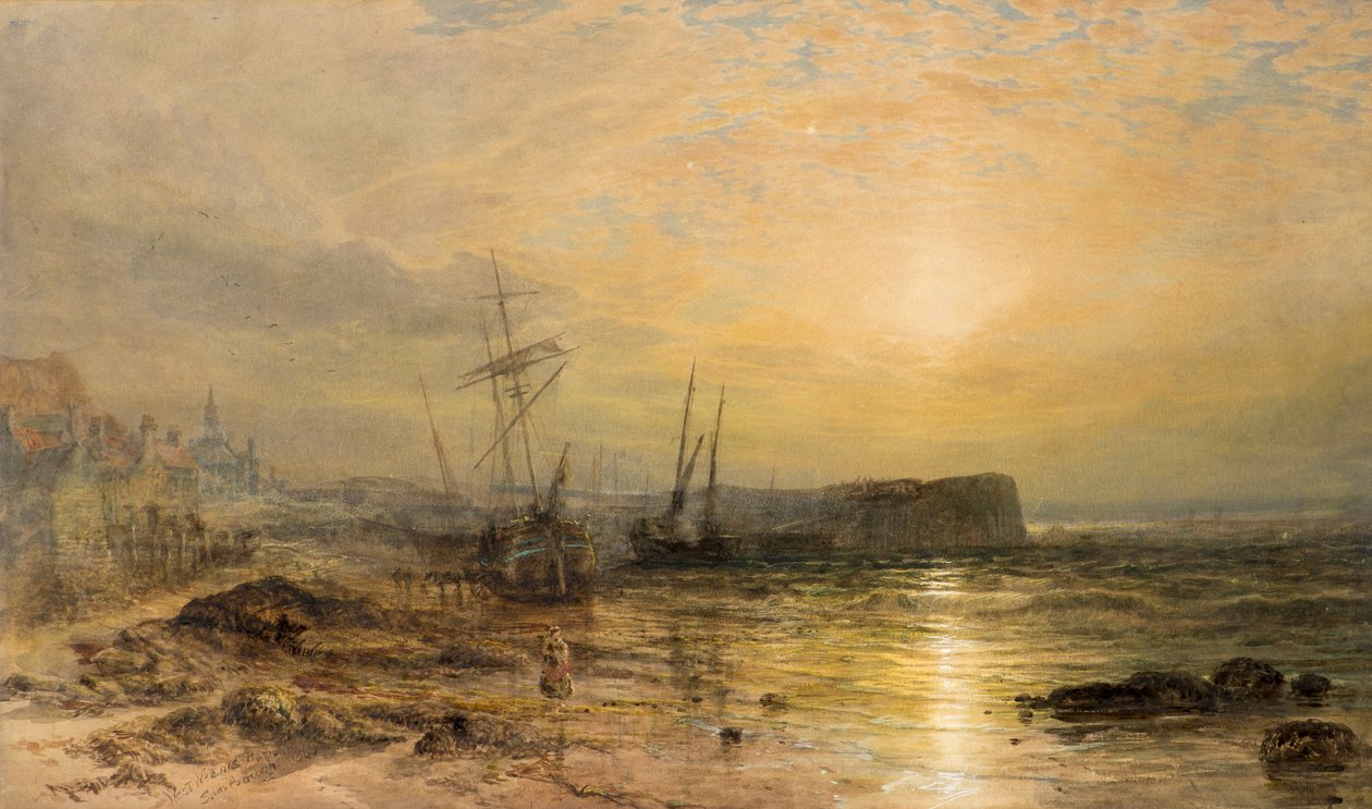 West Wemyss havn av Samuel Bough