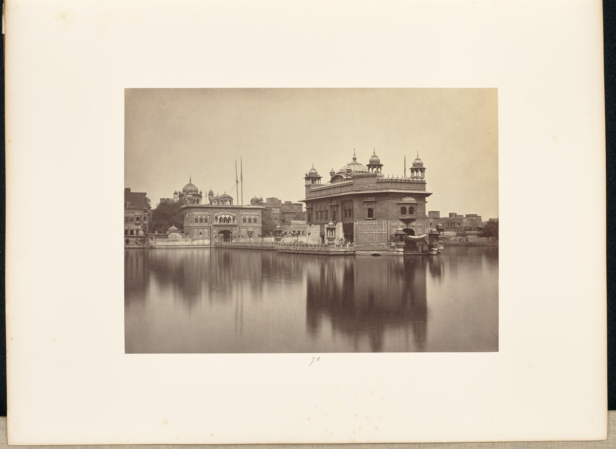 Amritsar; Det gylne tempel av Samuel Bourne