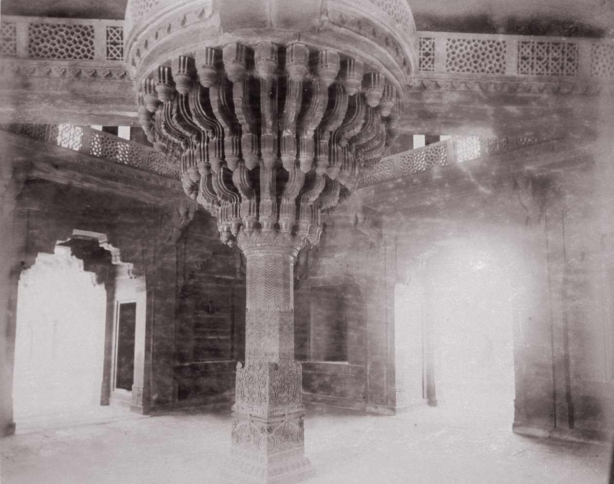 Fatehpur Sikri, Diwan-i-Khas av Samuel Bourne