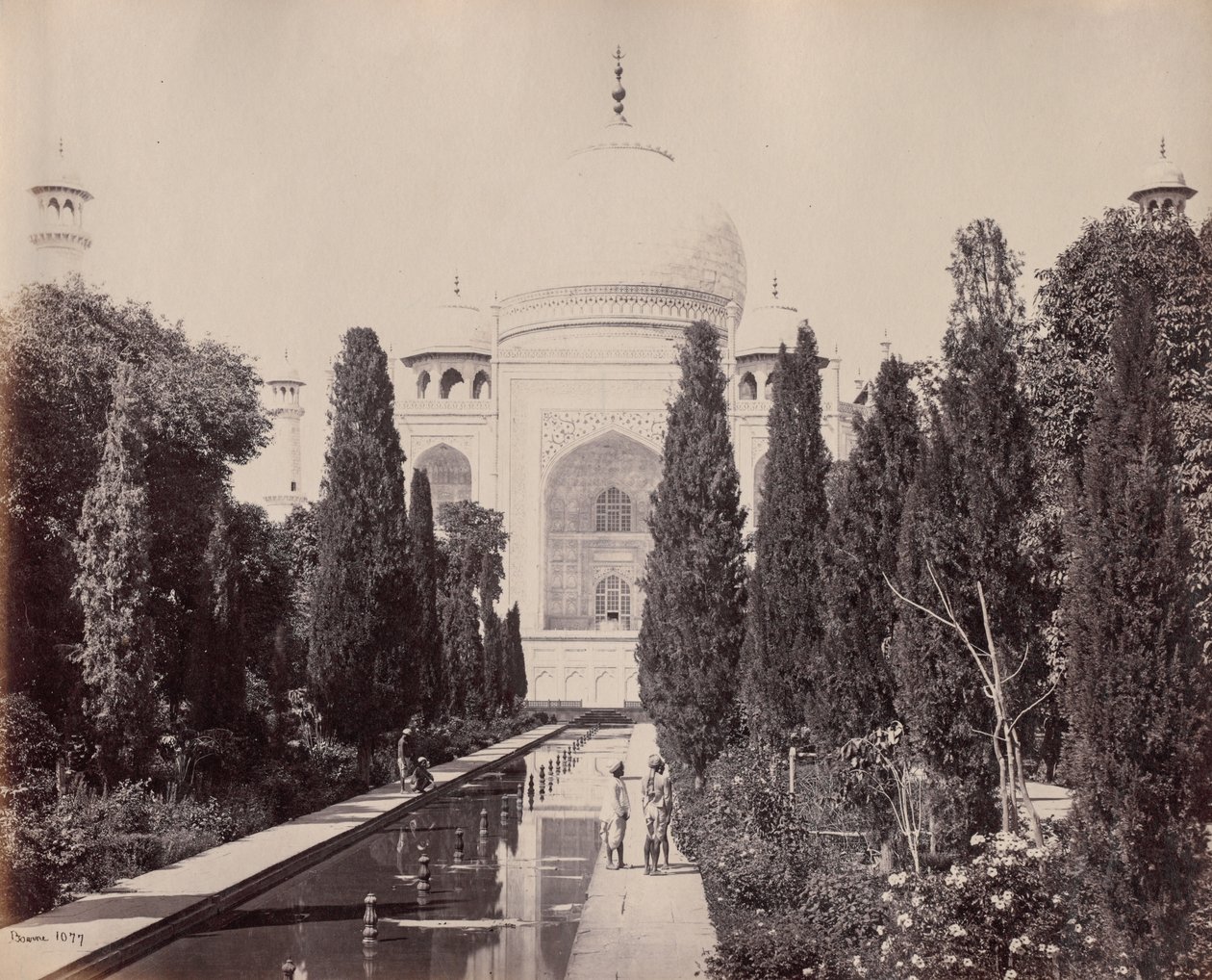 Simla og Taj Mahal av Samuel Bourne
