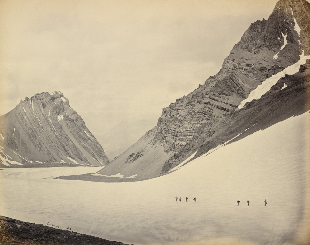Manirungpasset - høyde 18.600 fot av Samuel Bourne