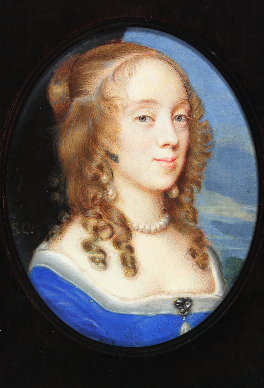 Anne Stephens, Lady Pye (akvarell på vellum) av Samuel Cooper
