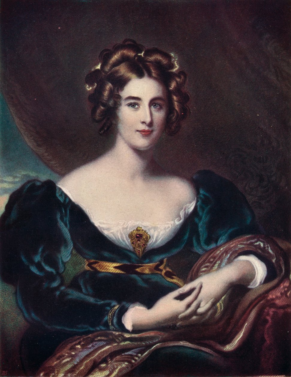 Lady Lyndhurst, c1836, 1904 av Samuel Cousins