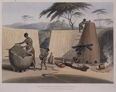 Booshuana Women Manufacturing Earthen Ware, plate 23 fra 