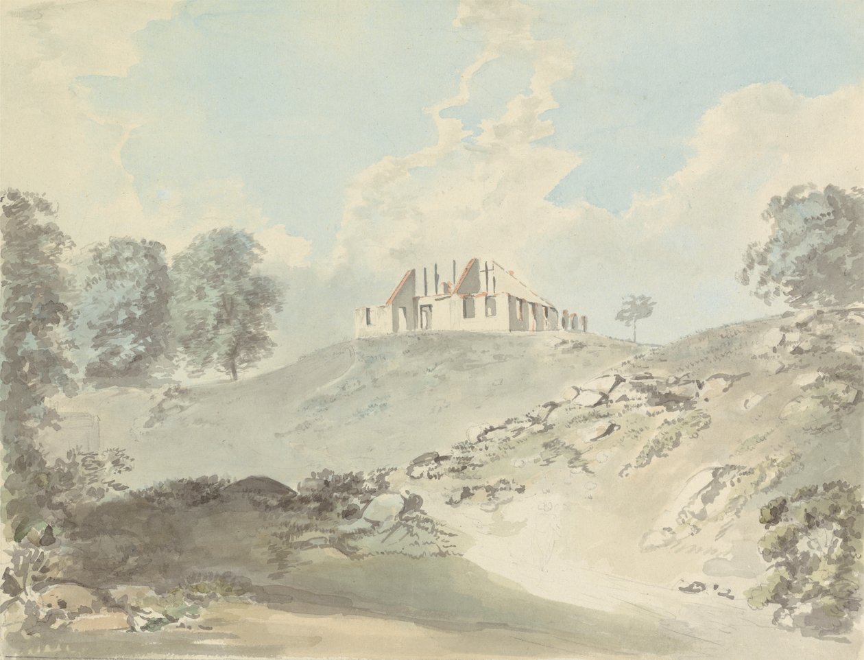 Colgong, nær Bhagalpur av Samuel Davis