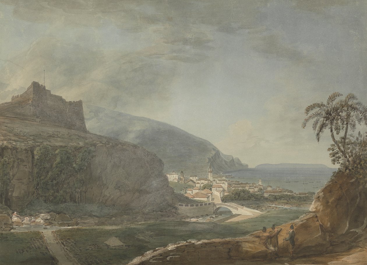 Funchal Castle Del Oiso (?), Madeira av Samuel Davis