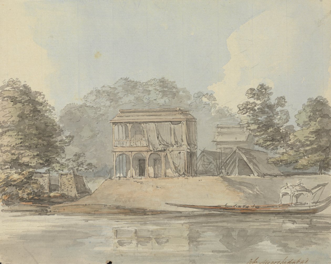 Moorshedabad [Murshidabad] av Samuel Davis