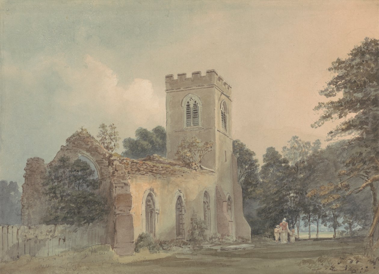 Old Church of St. Lawrence, Ayot St. Lawrence, Hertfordshire av Samuel Davis