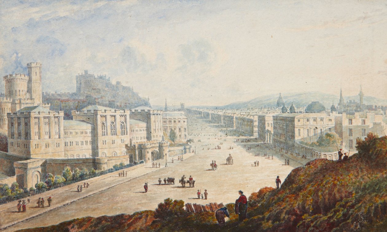 Utsikt over Edinburgh av Samuel Dukinfield Swarbreck