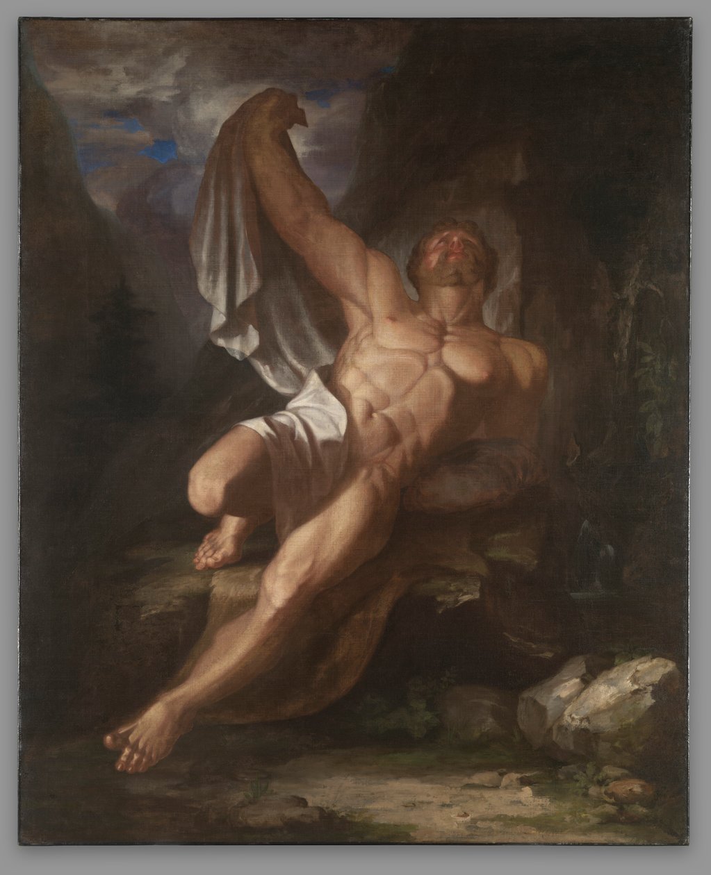Døende Hercules av Samuel Finley Breese Morse