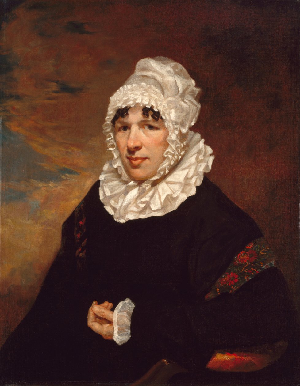 Portrett av Mrs. John Earnest Poyas, 1818-19 av Samuel Finley Breese Morse