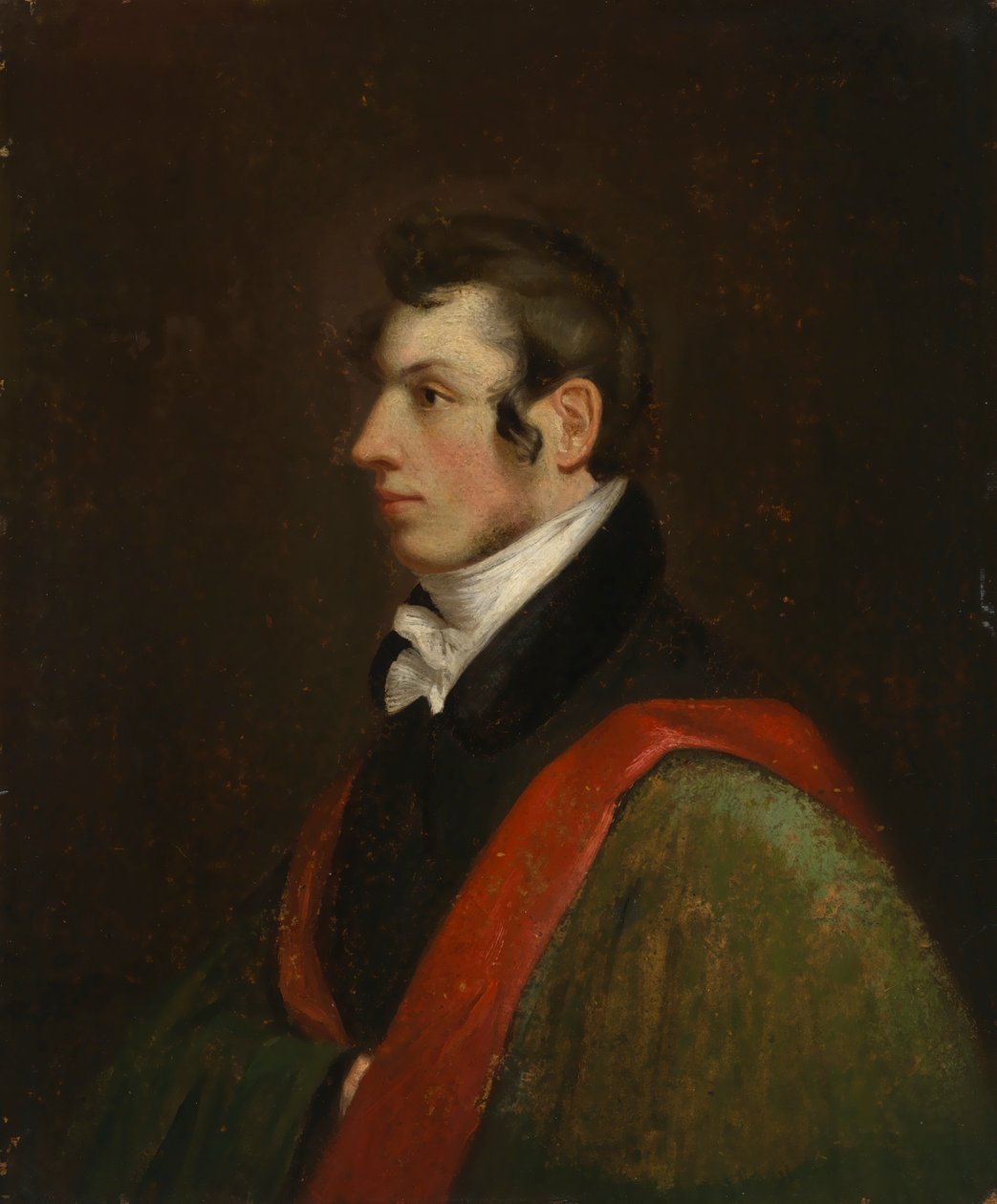 Samuel F. B. Morse selvportrett, 1812. av Samuel Finley Breese Morse