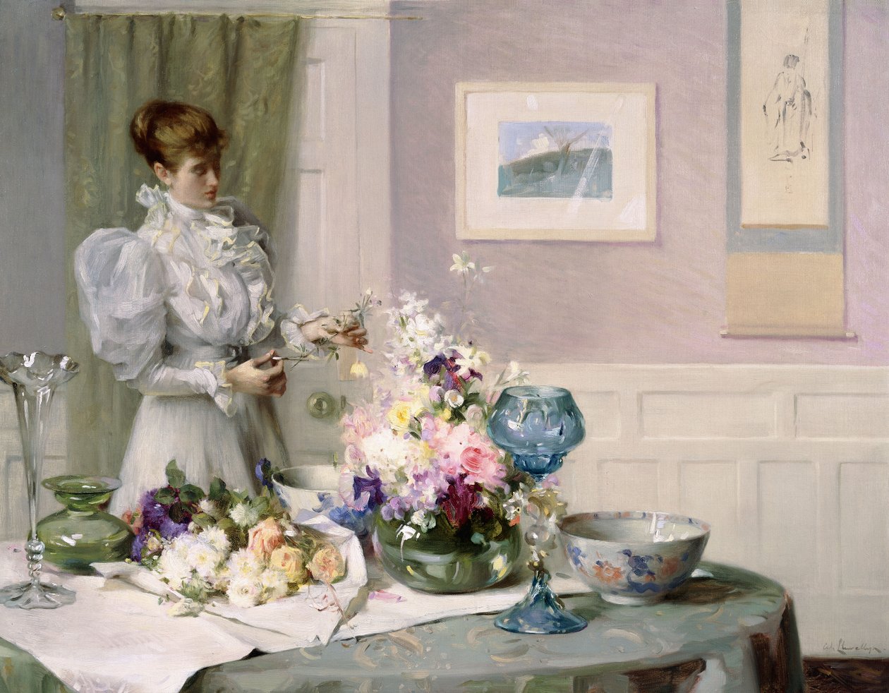 Blomsterarrangøren av Samuel Henry William Llewelyn