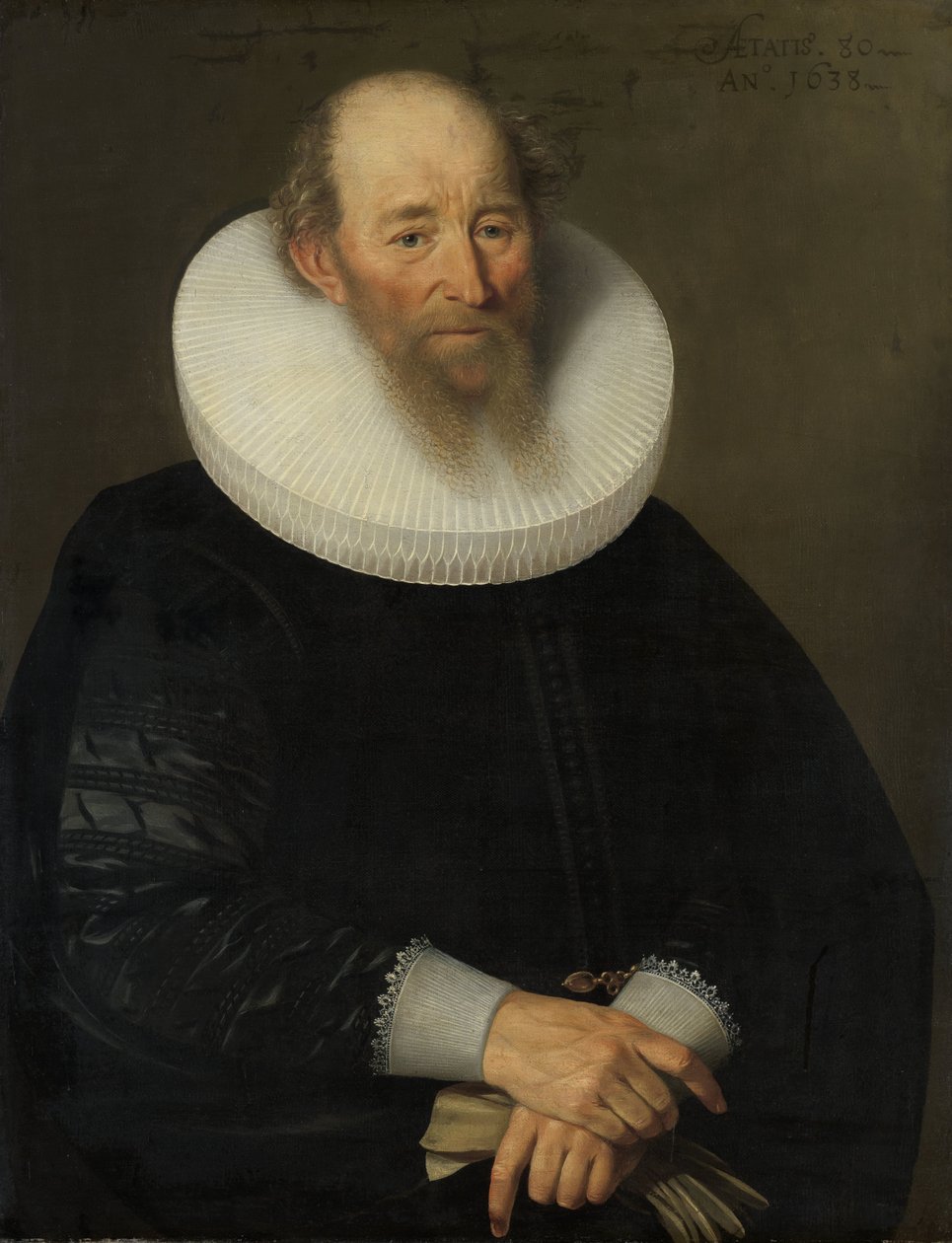 Portrett av en gammel mann av Samuel Hoffmann