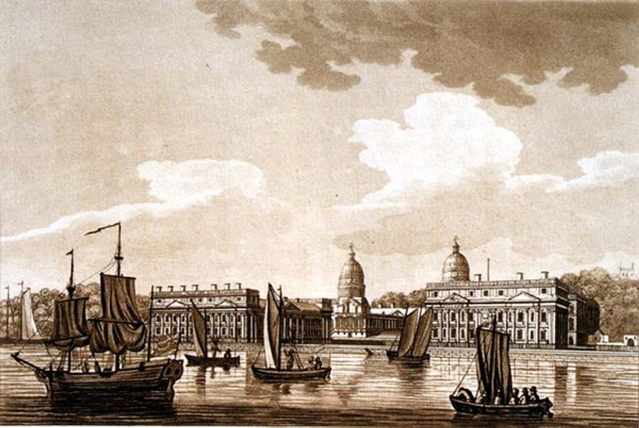 Greenwich Hospital, illustrasjon fra 