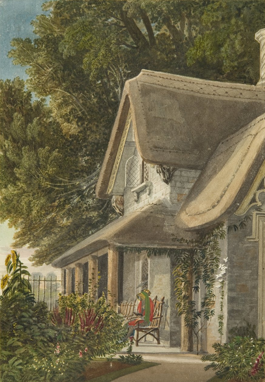 The Lodge at Broomwell House, ca. 1824 av Samuel Jackson