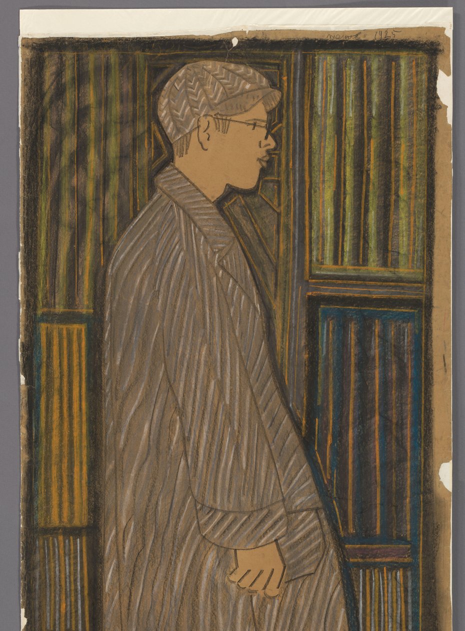Stående gutt i full lengde av Samuel Jessurun de Mesquita (signed by artist)