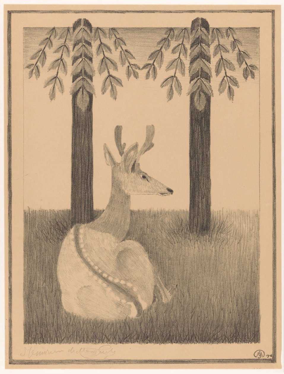 barasingha undring av Samuel Jessurun de Mesquita