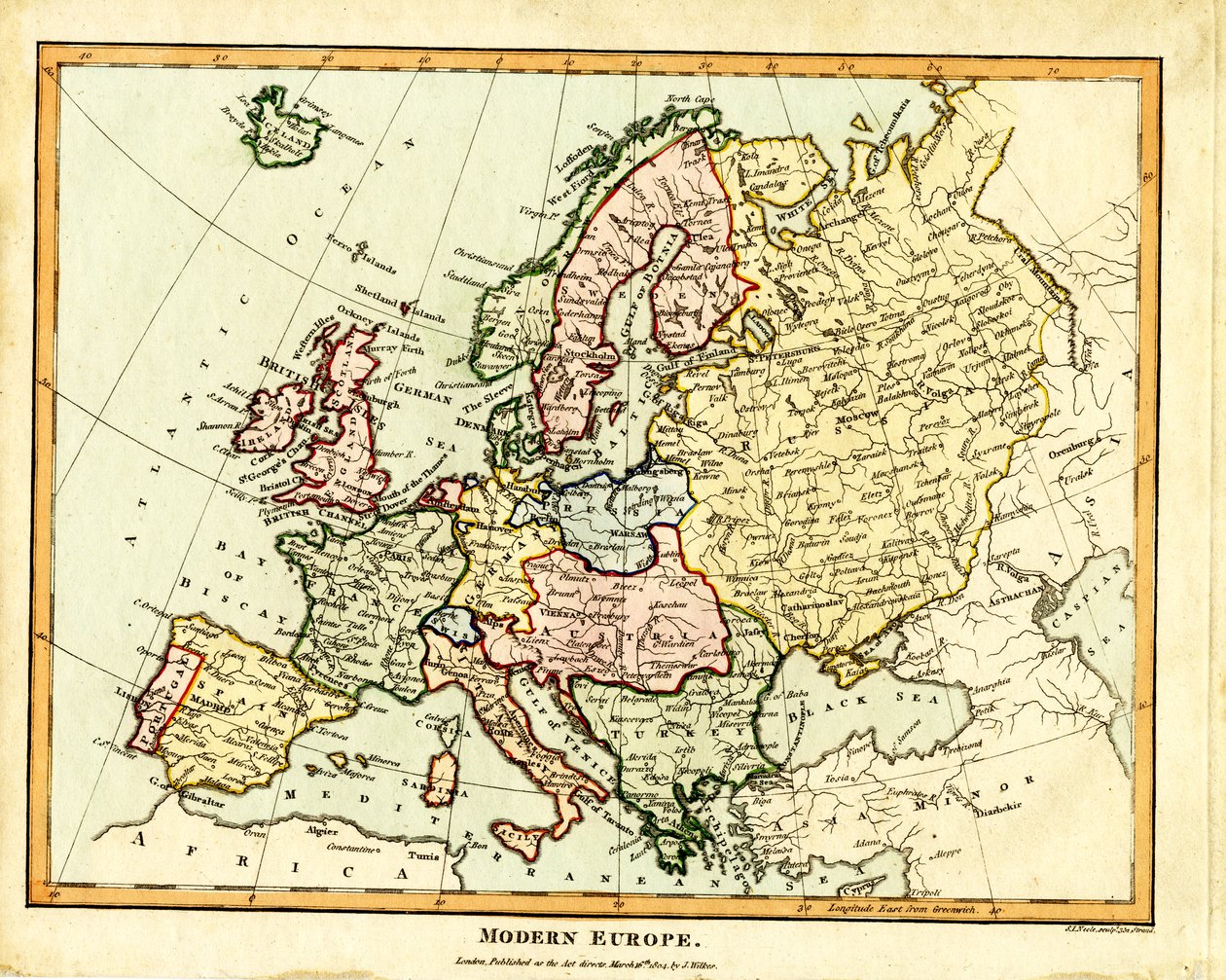 Det moderne Europa av Samuel John Neele