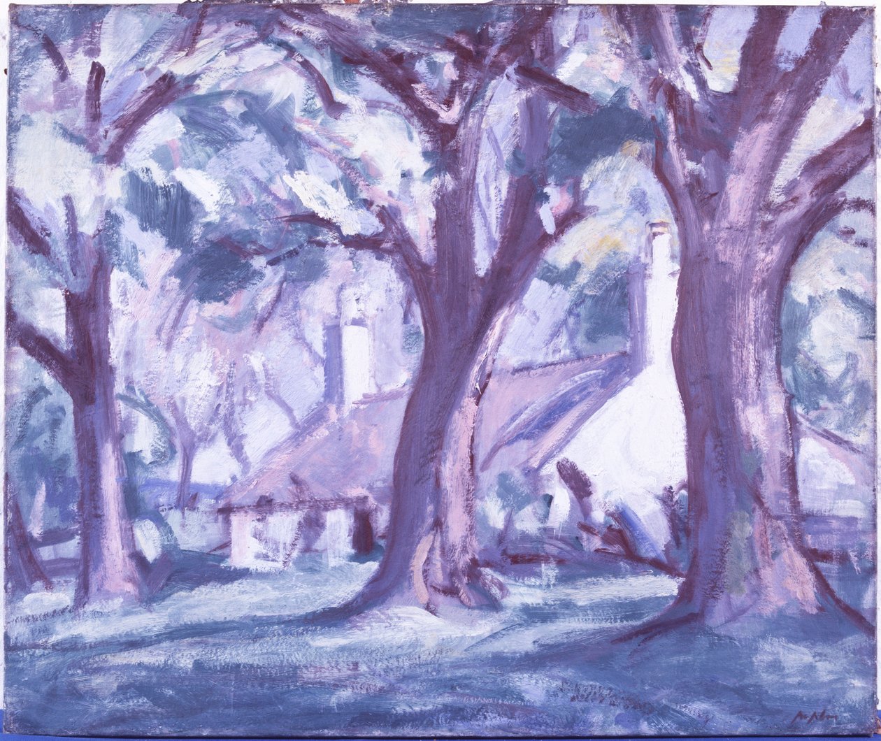 En hytte, Kirkcudbright av Samuel John Peploe