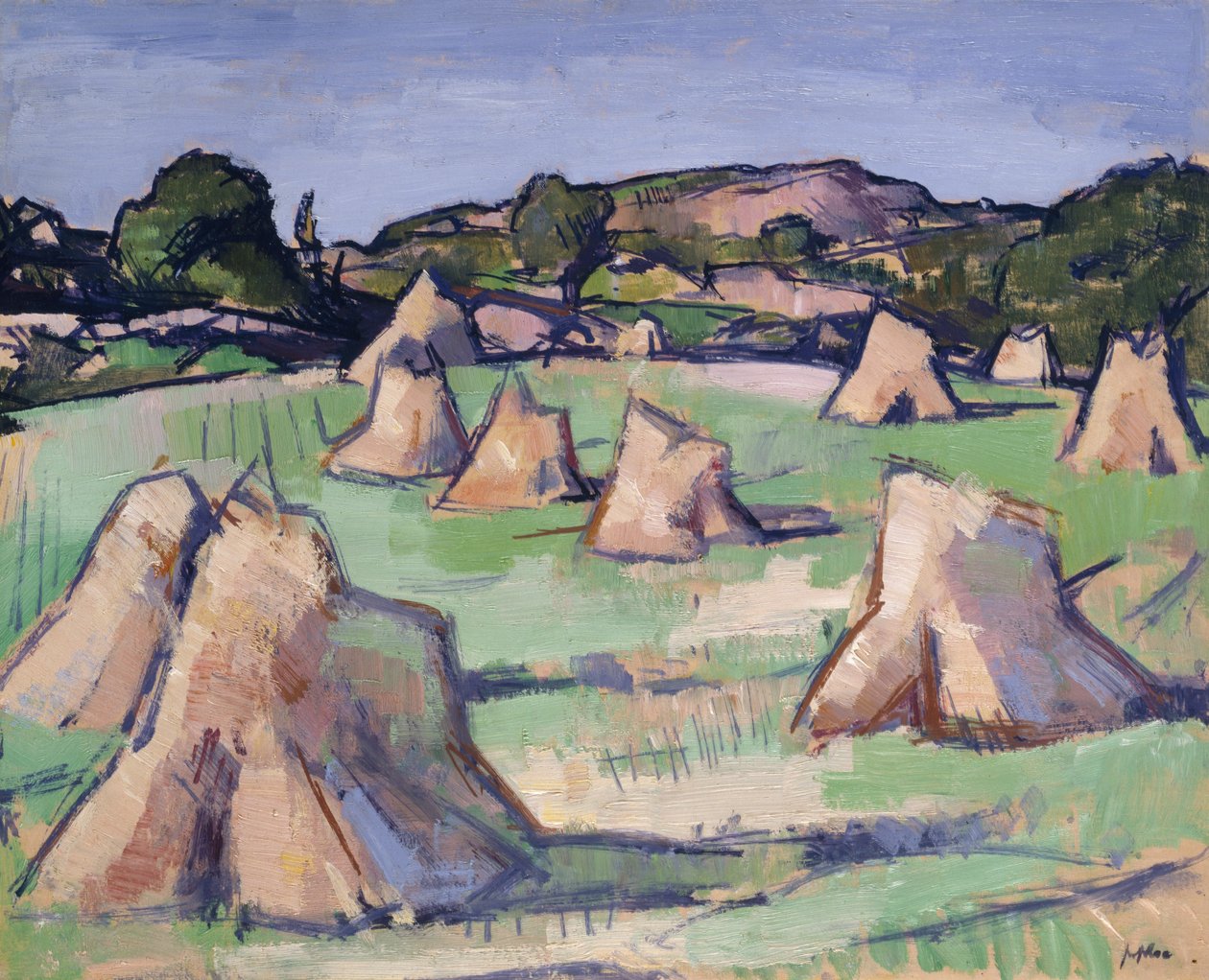 The Cornfield, Douglas Hall av Samuel John Peploe