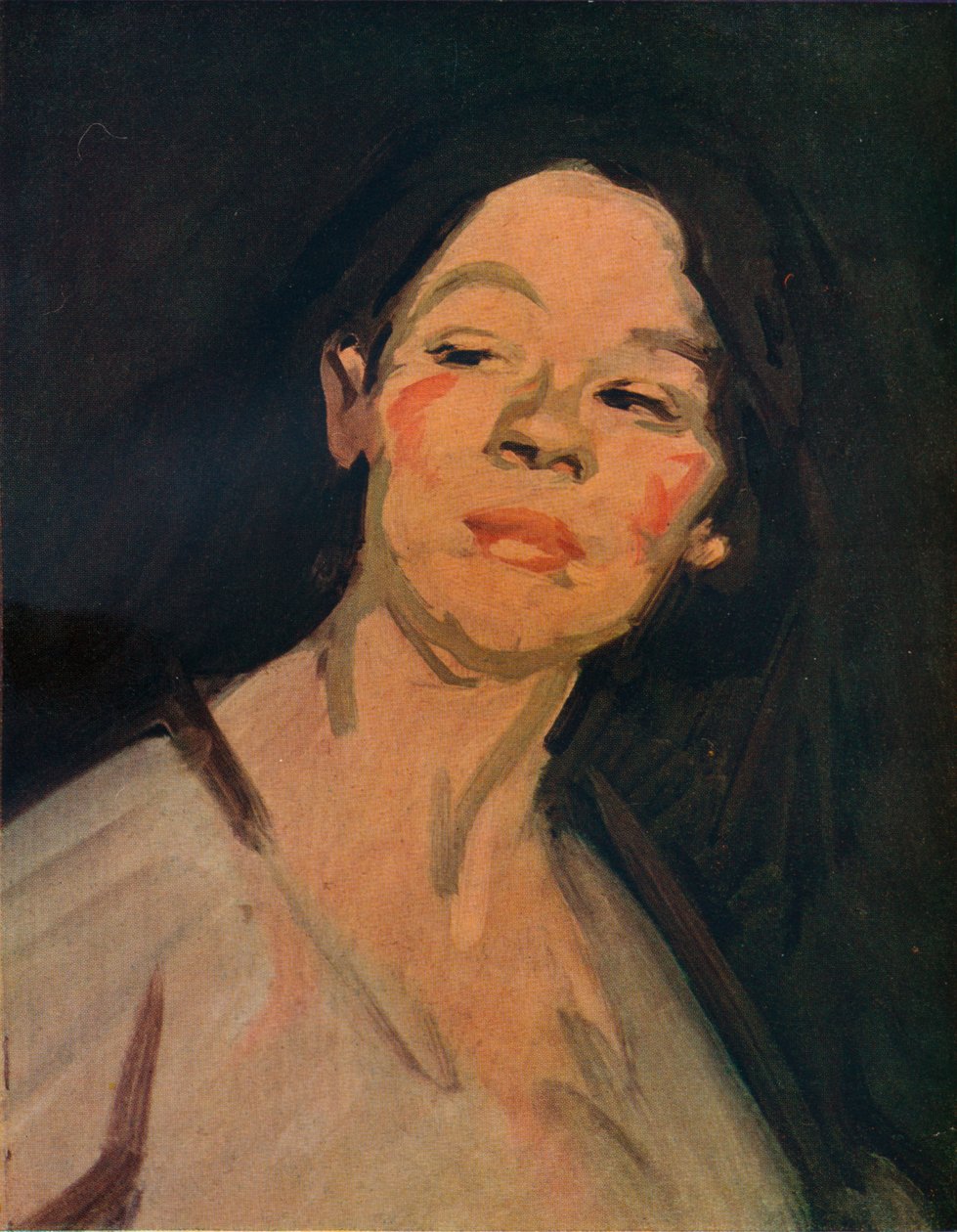 The Gipsy, c1900. av Samuel John Peploe