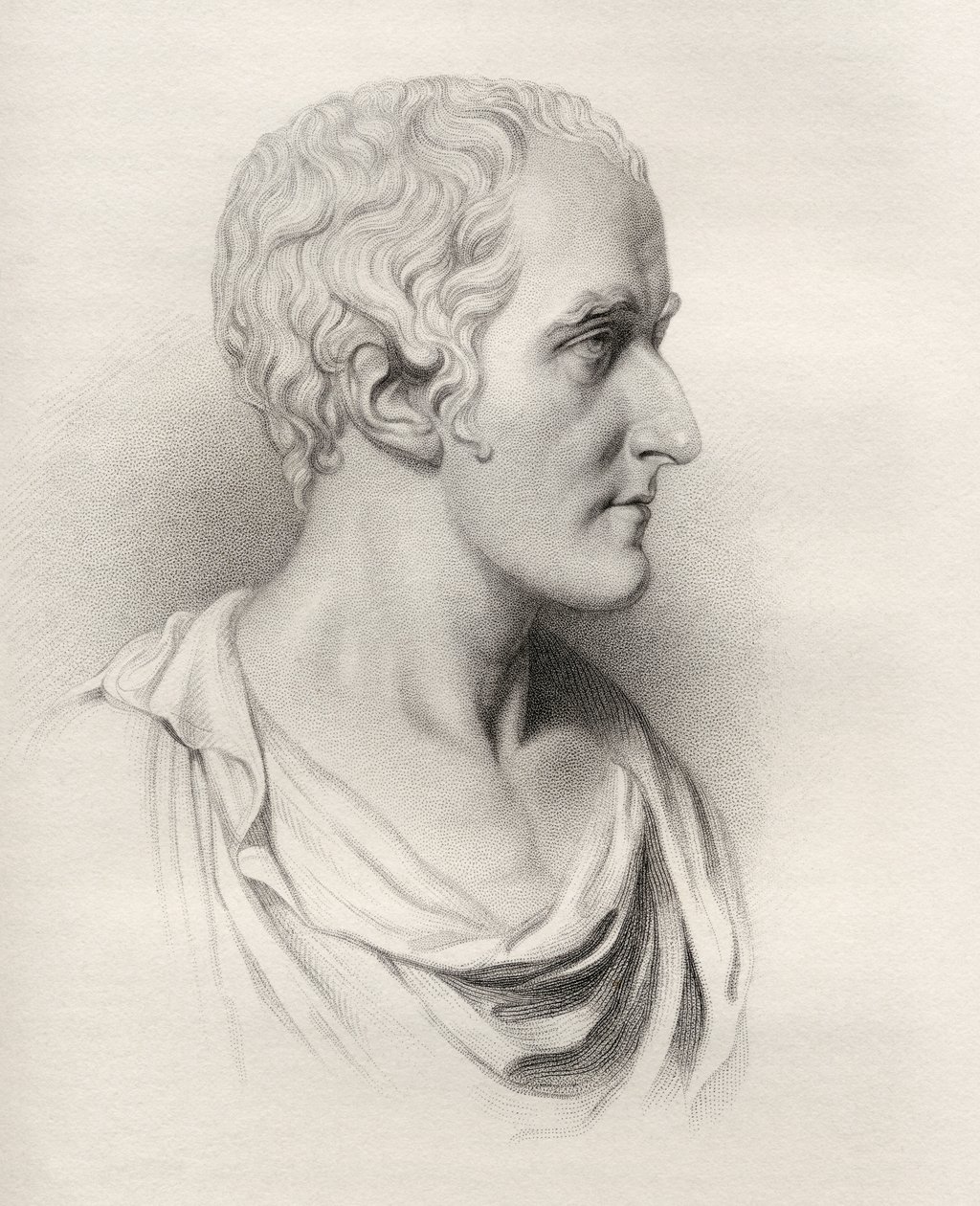 Arthur Wellesley, gravert av E. Finden, illustrasjon fra 'Historical Sketches of Statesmen' publisert i London, 1843 av Samuel Laurence