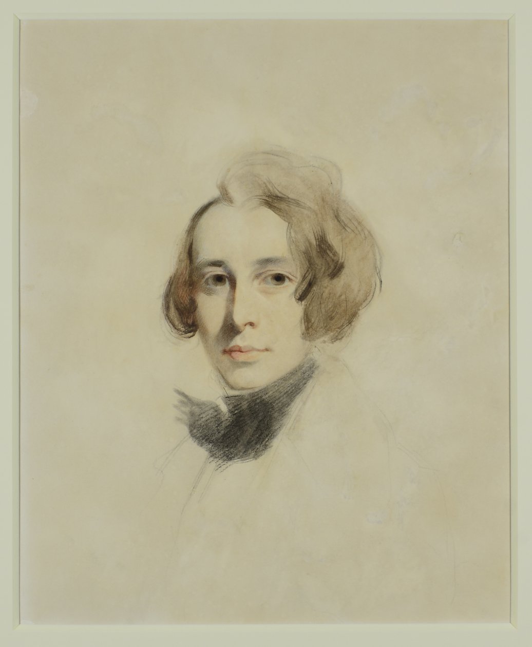 Foreløpig skisse av Charles Dickens, 1837 av Samuel Laurence