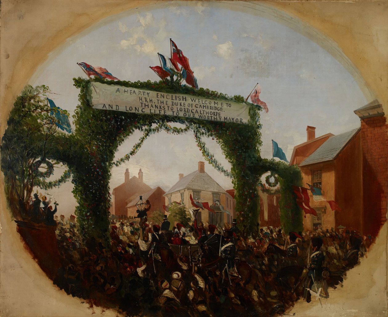 Åpningen av Calthorpe Park 1857, 1857. av Samuel Lines