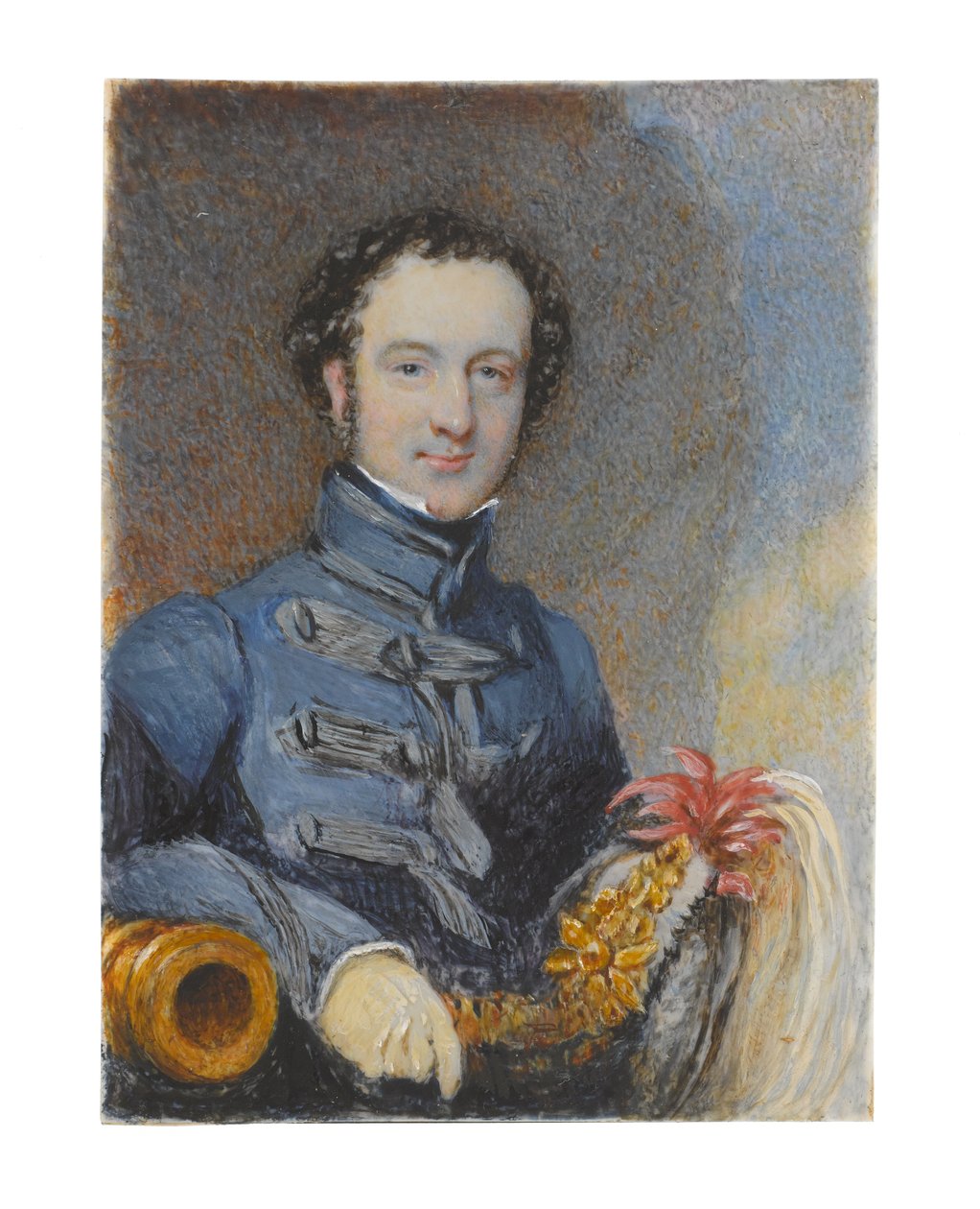Kaptein William Siborne, 1830 ca av Samuel Lover