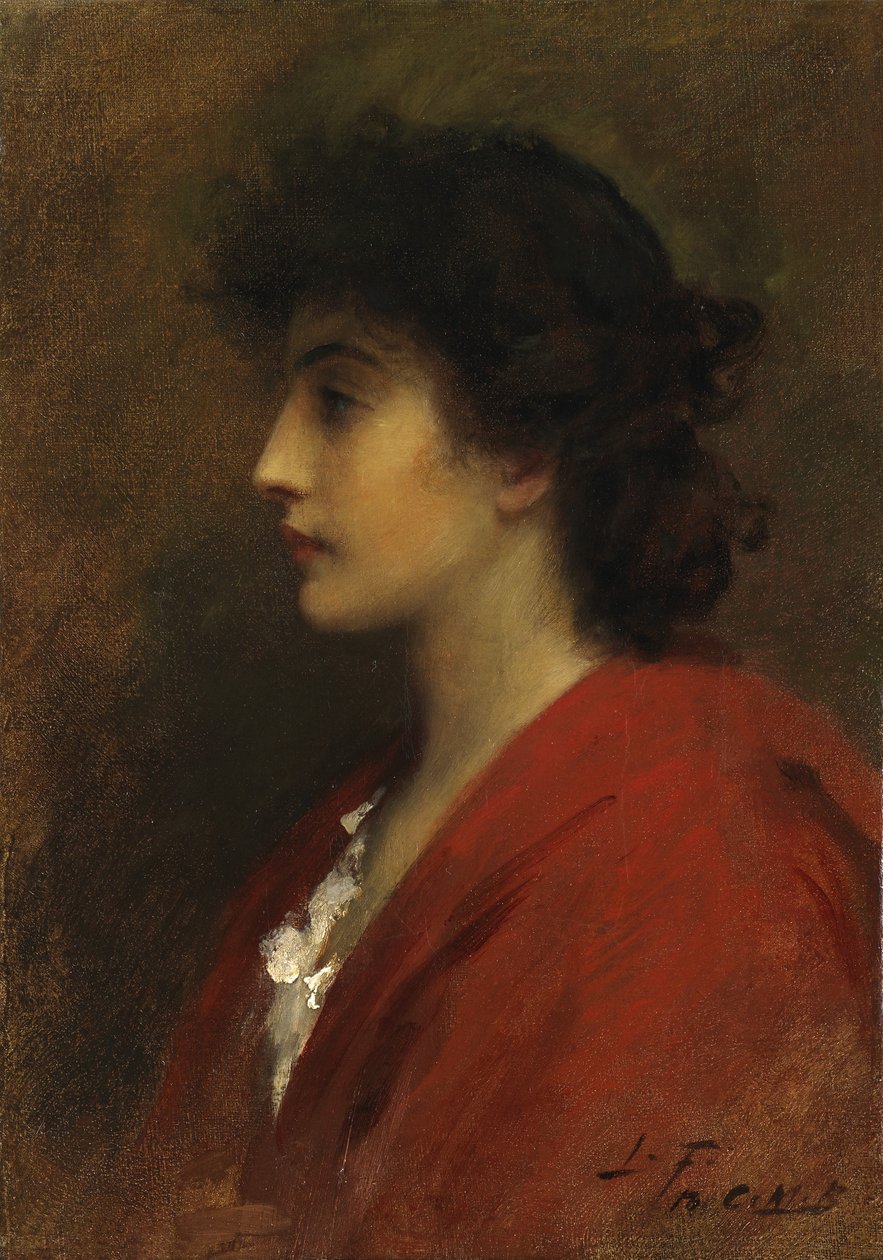 En venetiansk jente av Samuel Luke Fildes