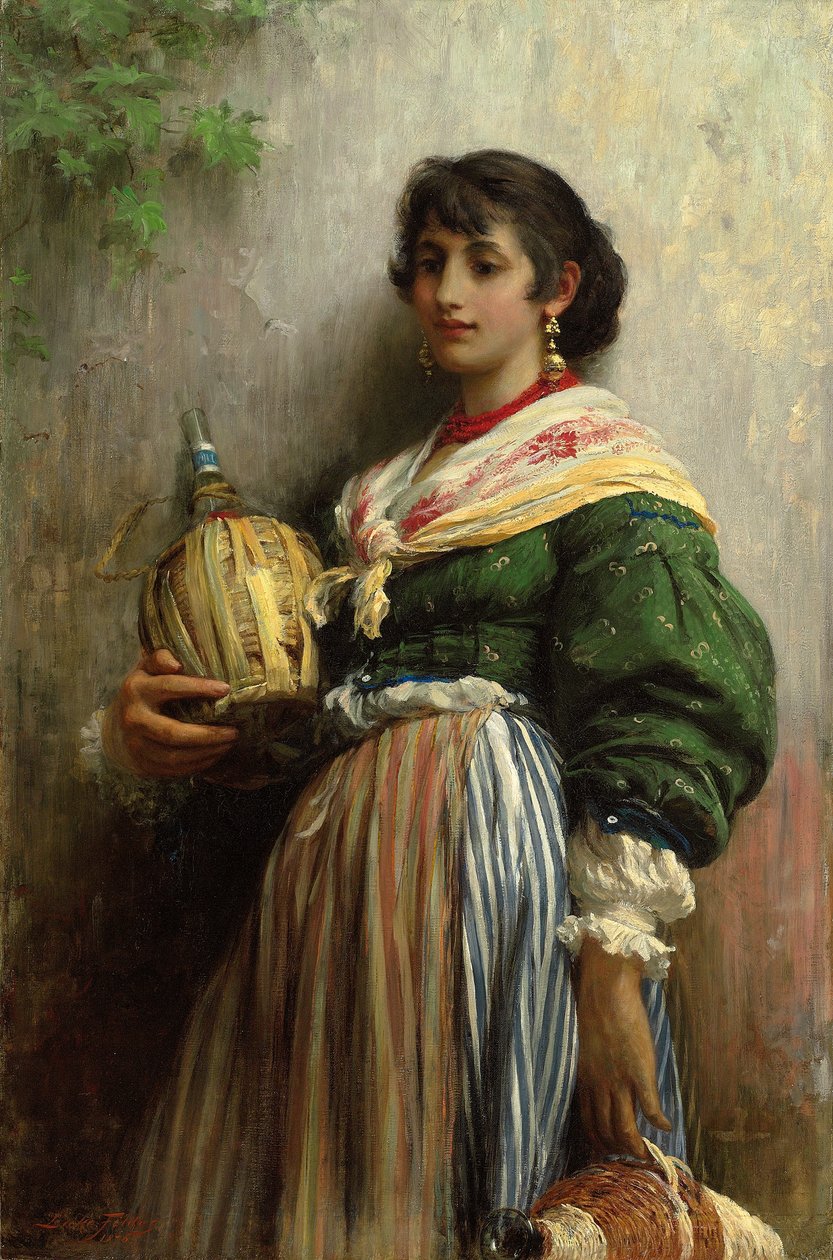 Rosa slått, 1876 av Samuel Luke Fildes