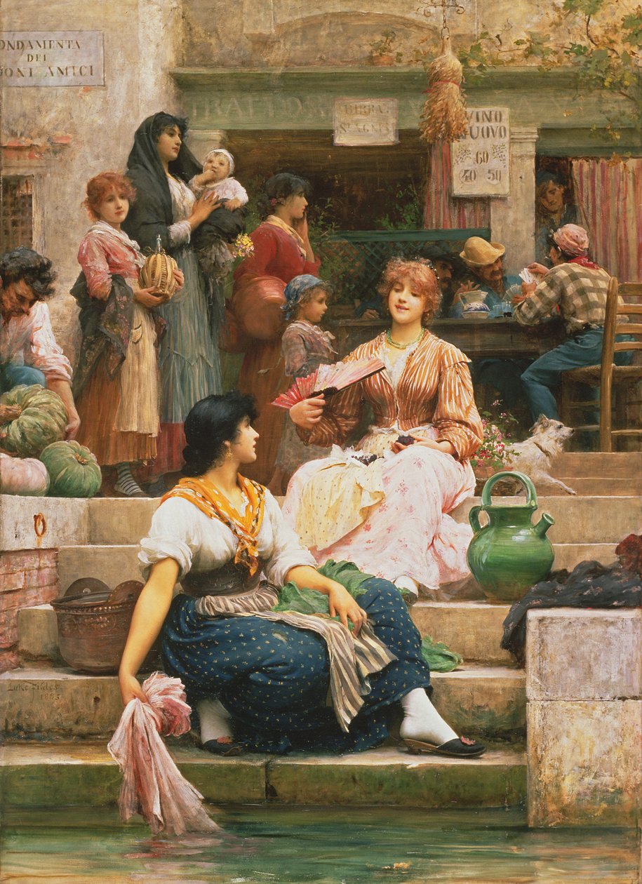 venetianere av Samuel Luke Fildes