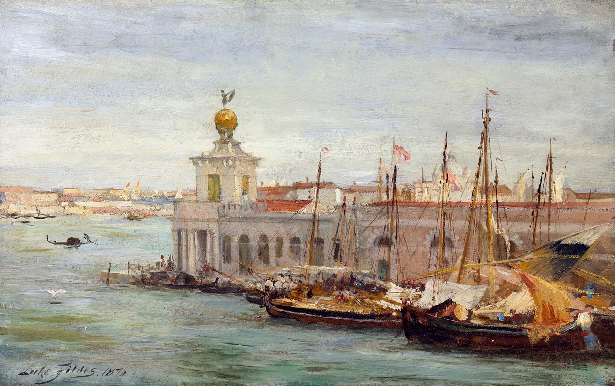 Venezia, 1876 av Samuel Luke Fildes