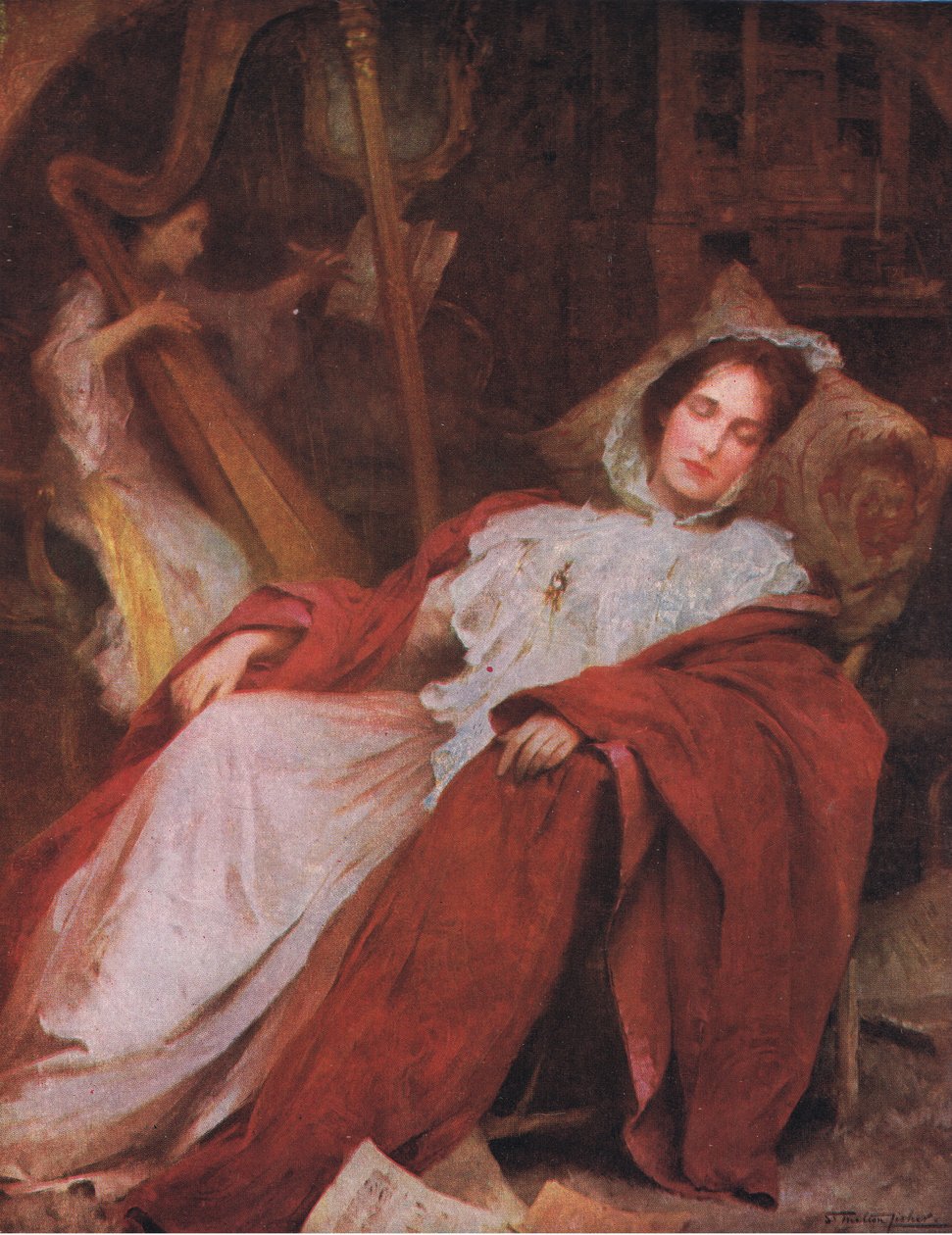 Dreams, Bibbys Annual av Samuel Melton (after) Fisher