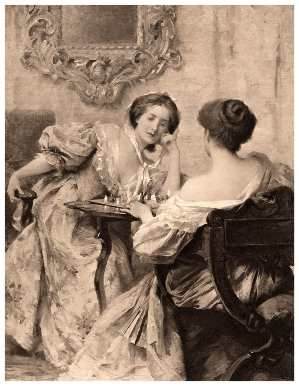Sjakkspillerne, 1903 av Samuel Melton Fisher