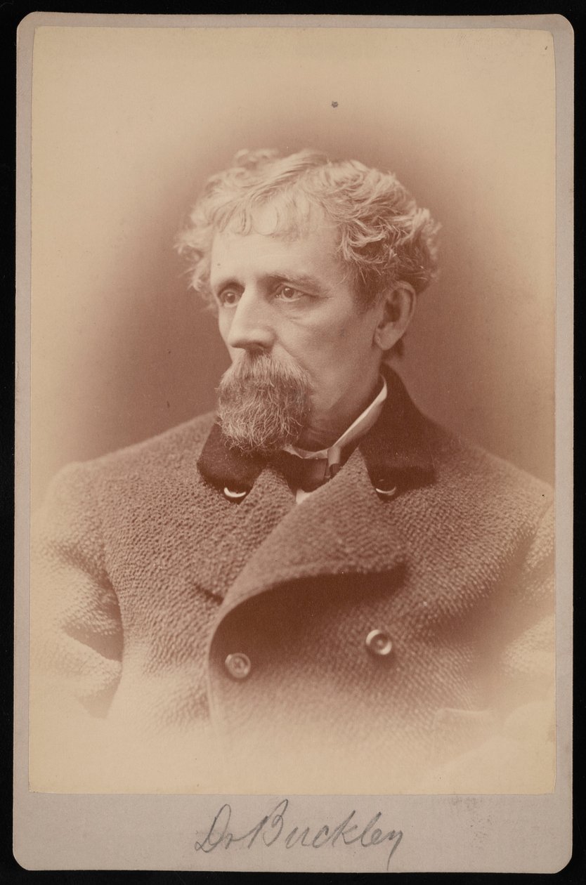 Portrett av Dr. Buckley, 1878. av Samuel Montague Fassett