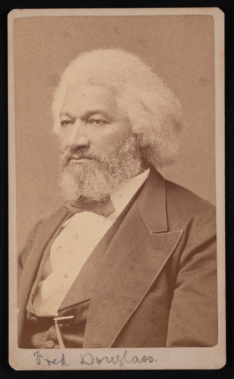 Portrett av Frederick Douglass 1817-1895, 1878. av Samuel Montague Fassett