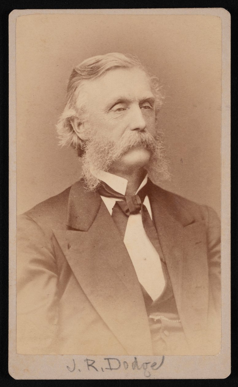 Portrett av Jacob Richards Dodge 1823-1902, 1878. av Samuel Montague Fassett