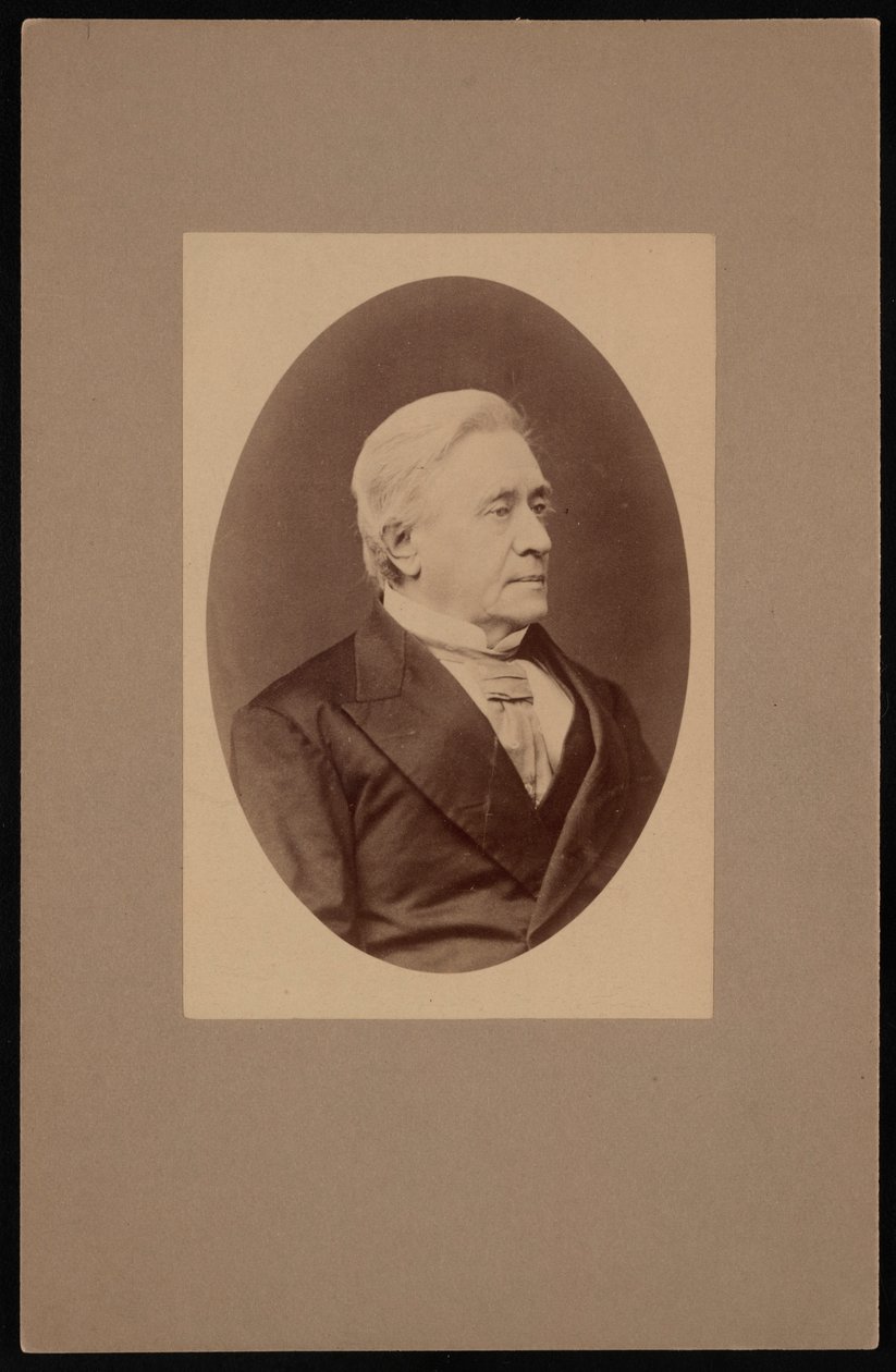 Portrett av Joseph Henry 1797-1878, desember 1875. av Samuel Montague Fassett