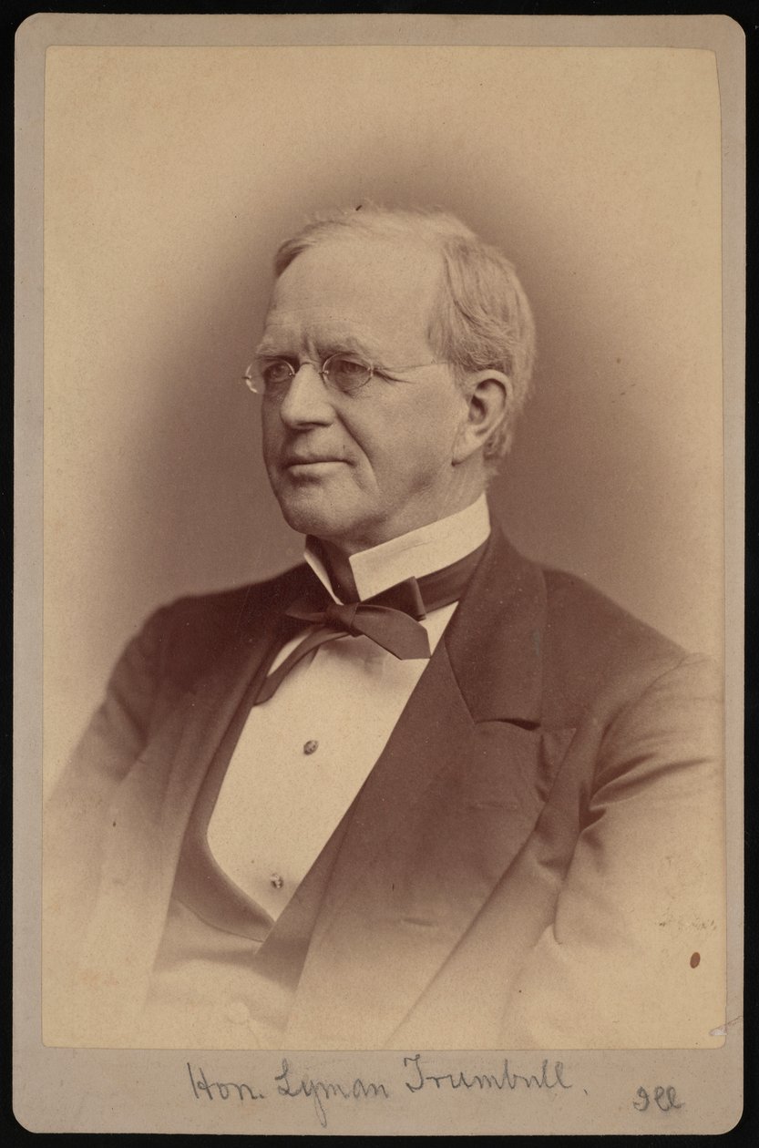 Portrett av Lyman Trumbull 1813-1896, 1877. av Samuel Montague Fassett