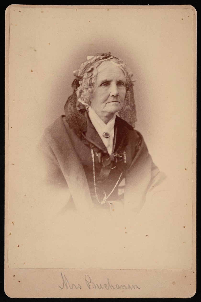 Portrett av fru Buchanan, 1875. av Samuel Montague Fassett