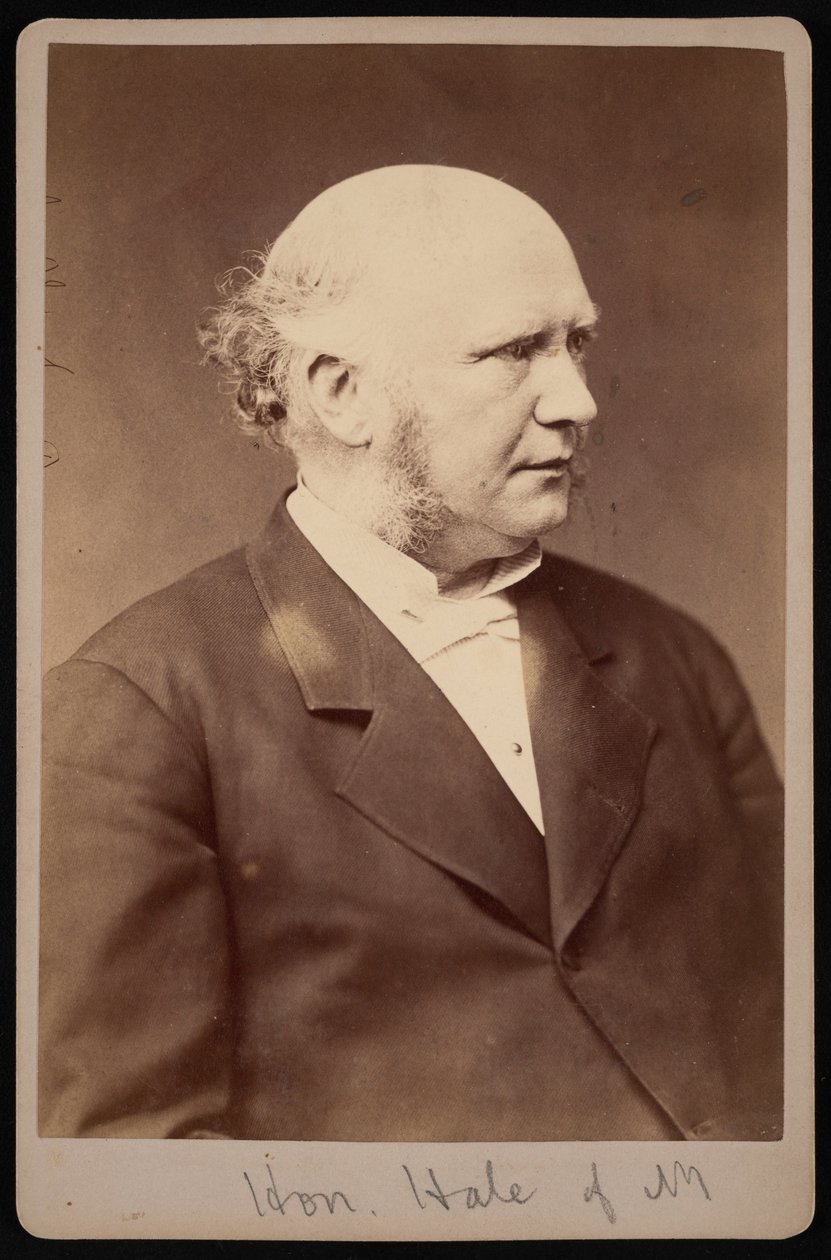 Portrett av Robert Safford Hale 1822-1881, før 1881. av Samuel Montague Fassett