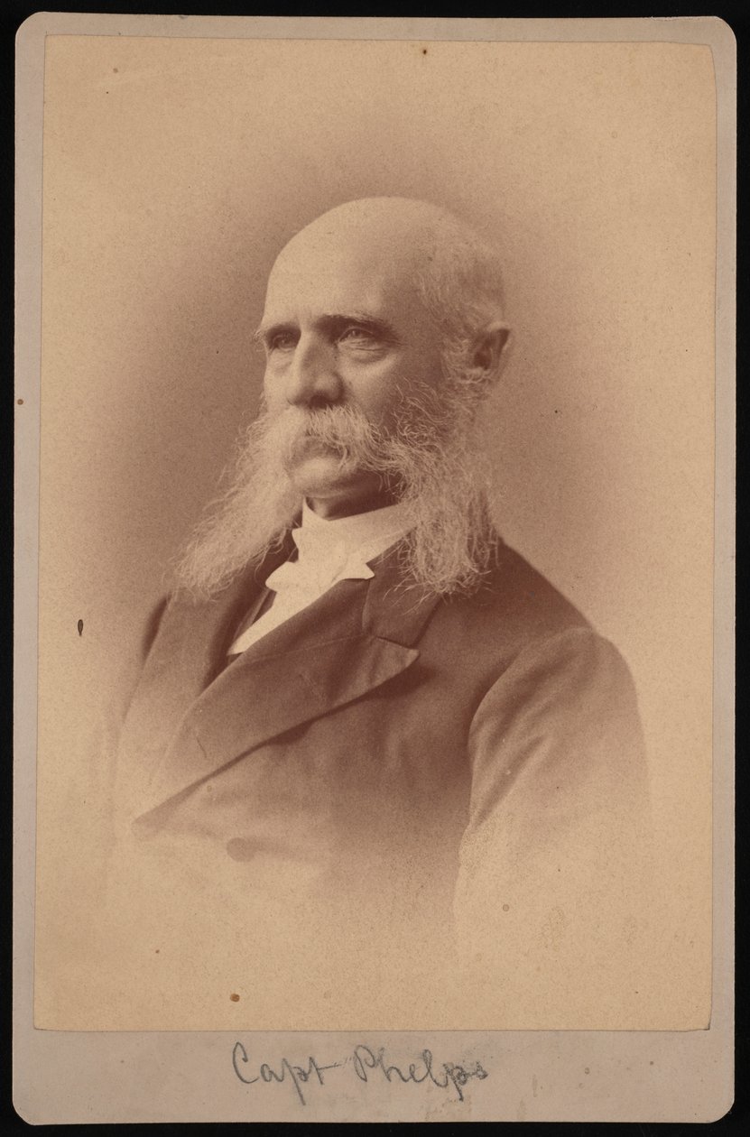 Portrett av Seth Ledyard Phelps 1824-1885, 1878. av Samuel Montague Fassett