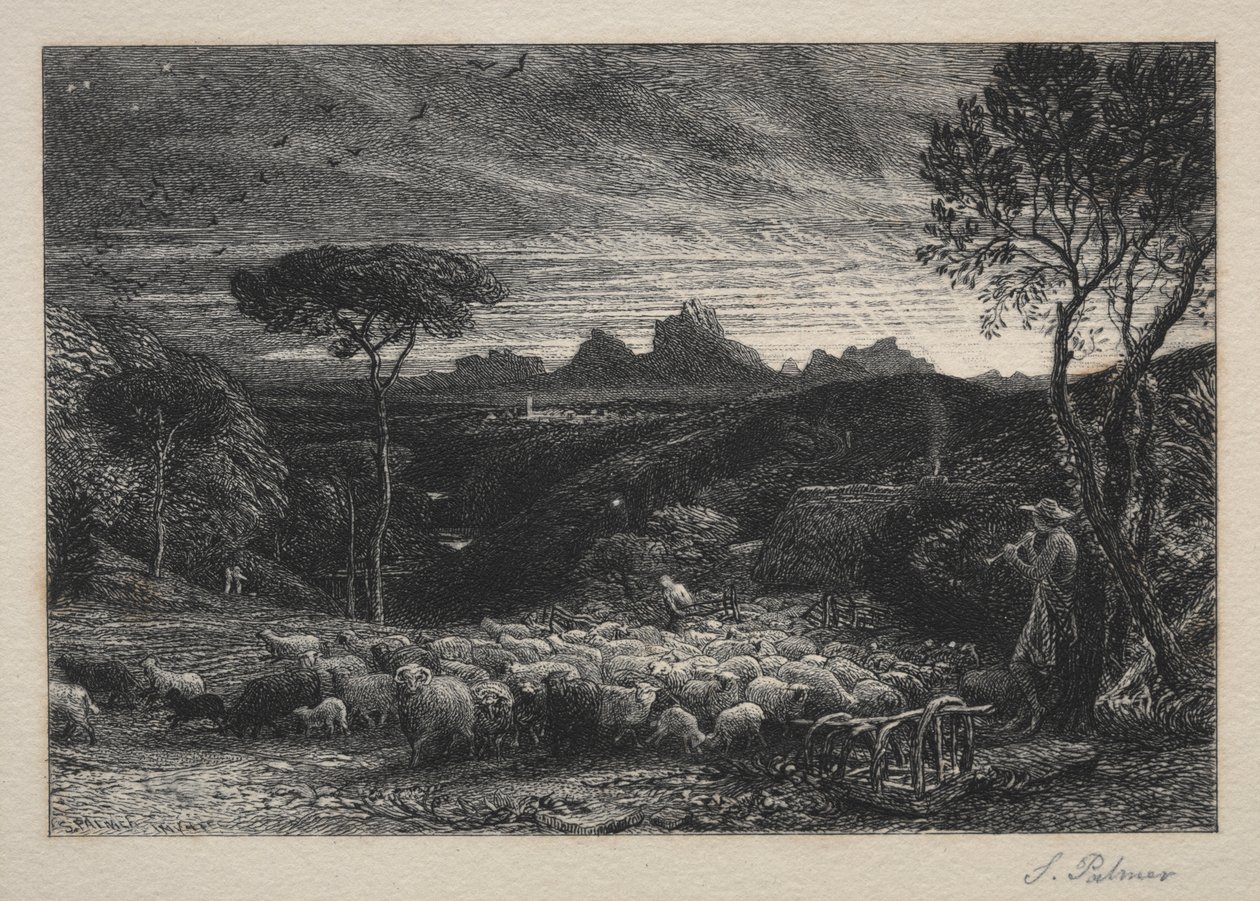Åpne folden av Samuel Palmer