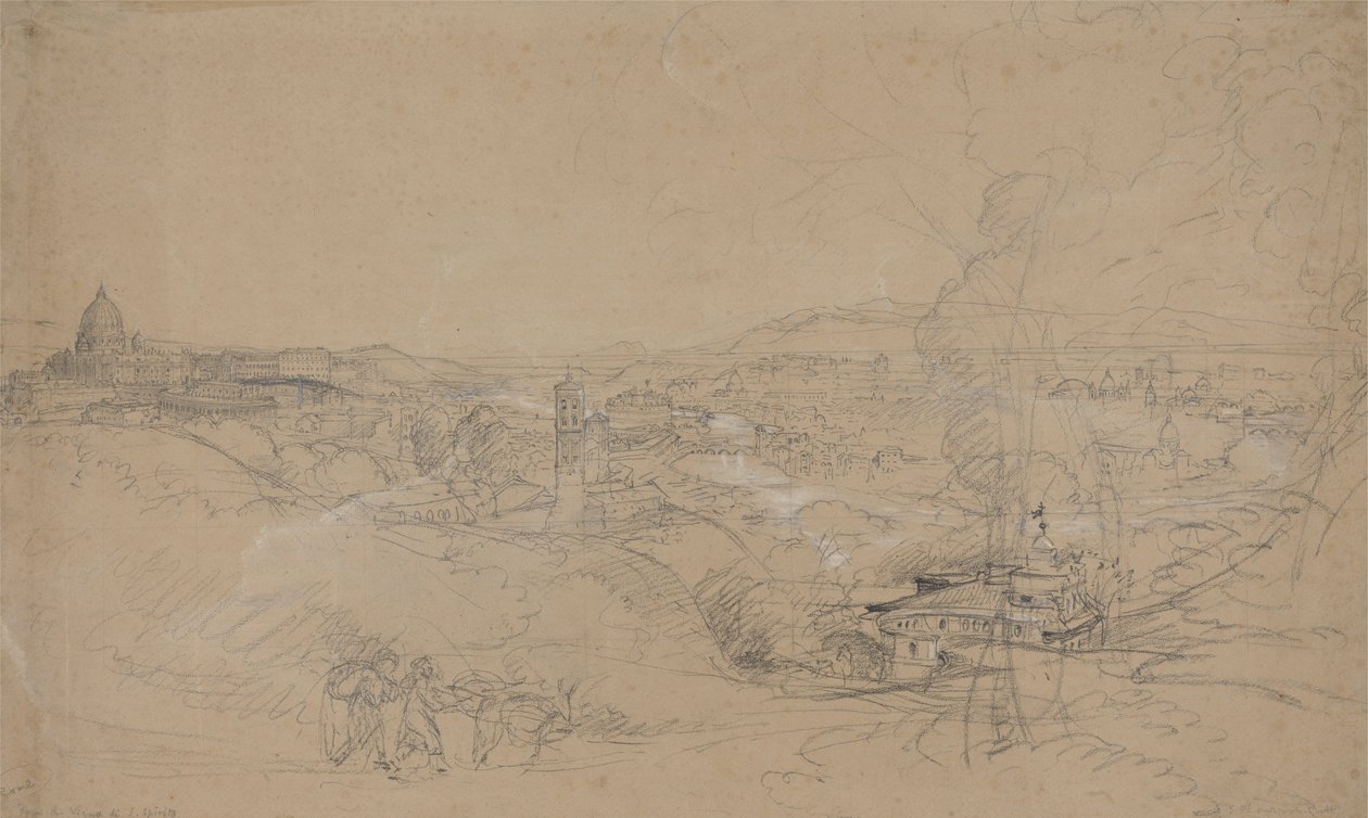Roma fra San Spirito av Samuel Palmer