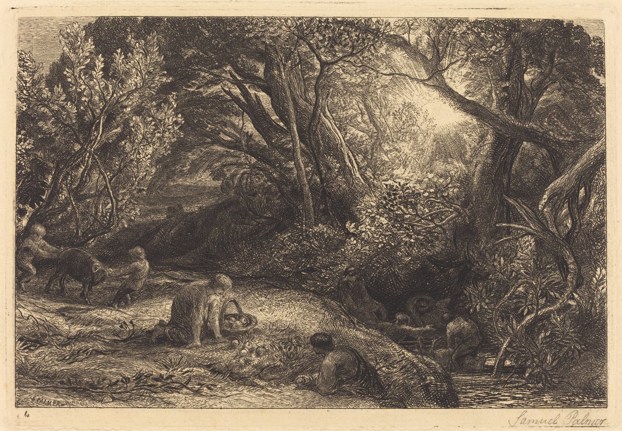 Livets morgen av Samuel Palmer