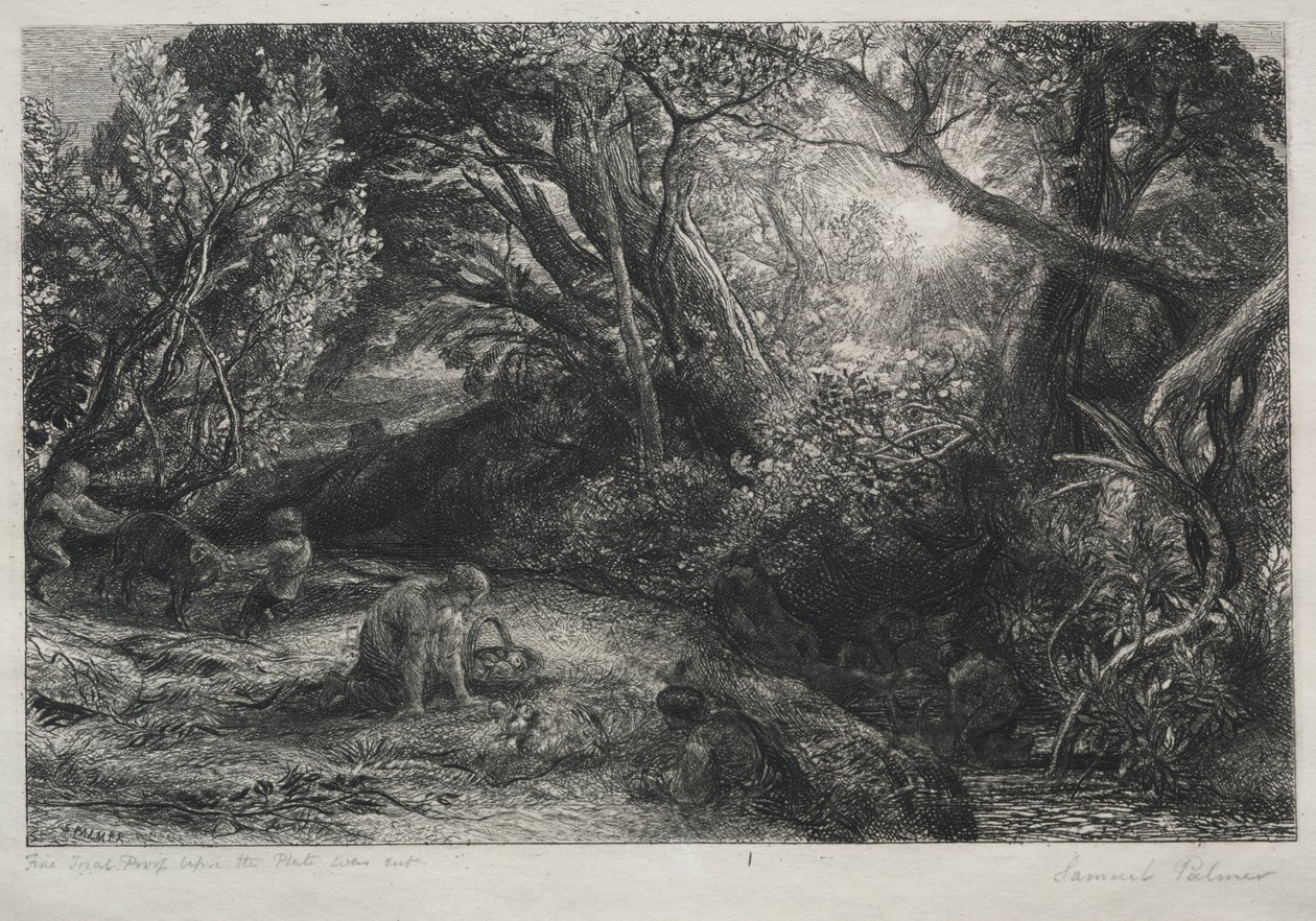 Livets morgen av Samuel Palmer