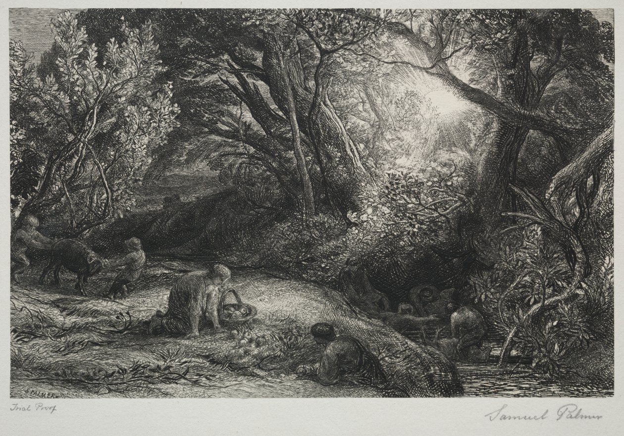 Livets morgen av Samuel Palmer