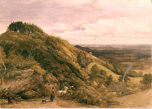 Gjeterinnen av Samuel Palmer